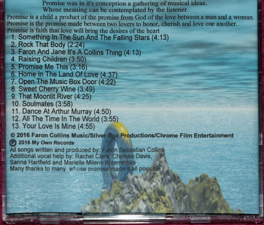 Promise Cd Backcover